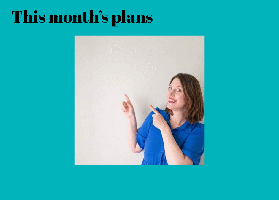 August Plans – I’m quieter, but I’m not disappearing.